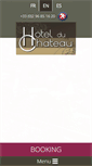 Mobile Screenshot of hotelduchateau-dinan.com